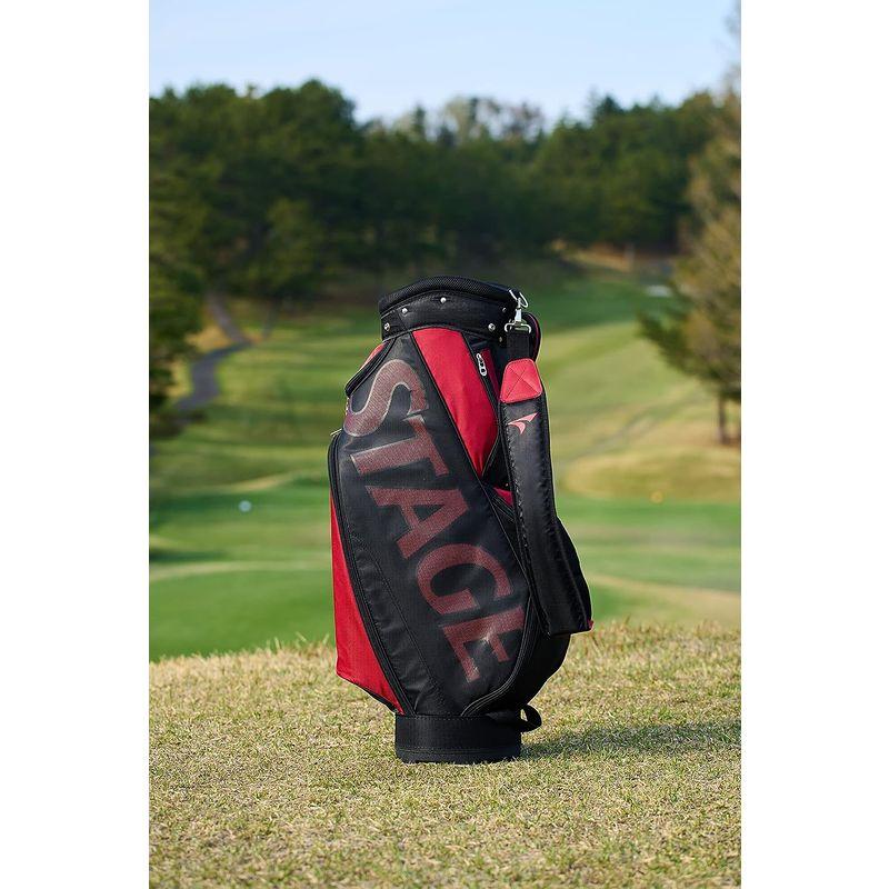 BRIDGESTONE(ブリヂストン)キャディバッグ TOURSTAGE CBTV26 メンズ ブラック/レッド ブリヂストン キャディバッグ TOURSTAGE CBTV26 メンズ ブラック/レッド
