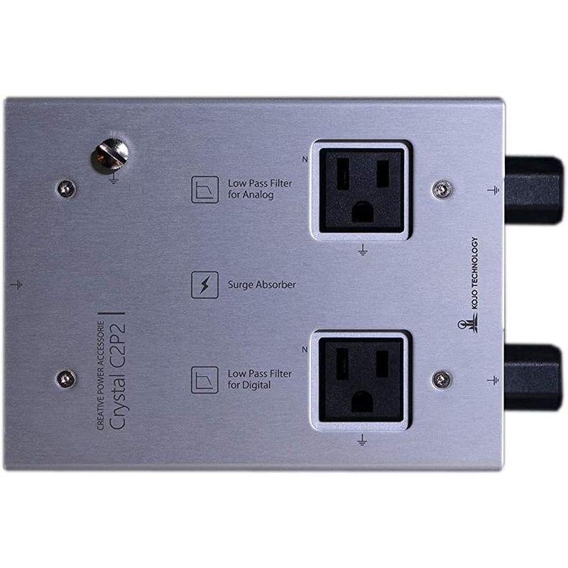 【中古品 】 KOJO オーディオ 分岐型電源タップ Crystal C2P2 【KUE7769238720】(27684円)