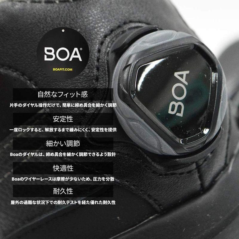 フットジョイ FJ ゴルフシューズ JFCONTOUR BOA ダイヤル式 メンズ 靴 (27.5cm， ブラック/チャコール) FJ ゴルフシューズ JFCONTOUR BOA ダイヤル式 メンズ 靴 5cm， ブラック/チャコール