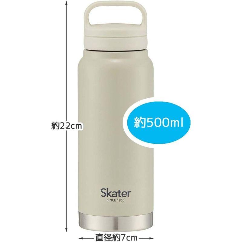 スケーター 保温 保冷 ステンレス マグボトル 500ml スクリューハンドル付 くすみグレー STSC4-A｜lifeshop369｜13