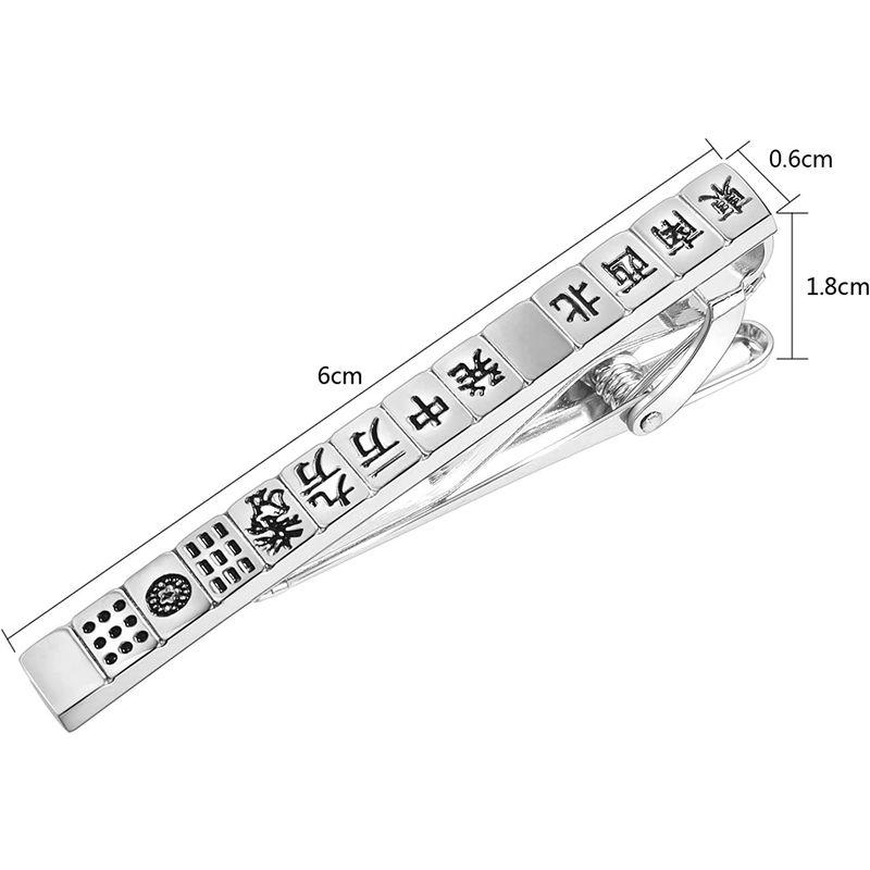 Yoursfs おもしろ ネクタイピン 麻雀 国士無双 ネクタイピン おしゃれ メンズ タイピン ユニーク プレゼント タイバー｜lifeshop369｜06