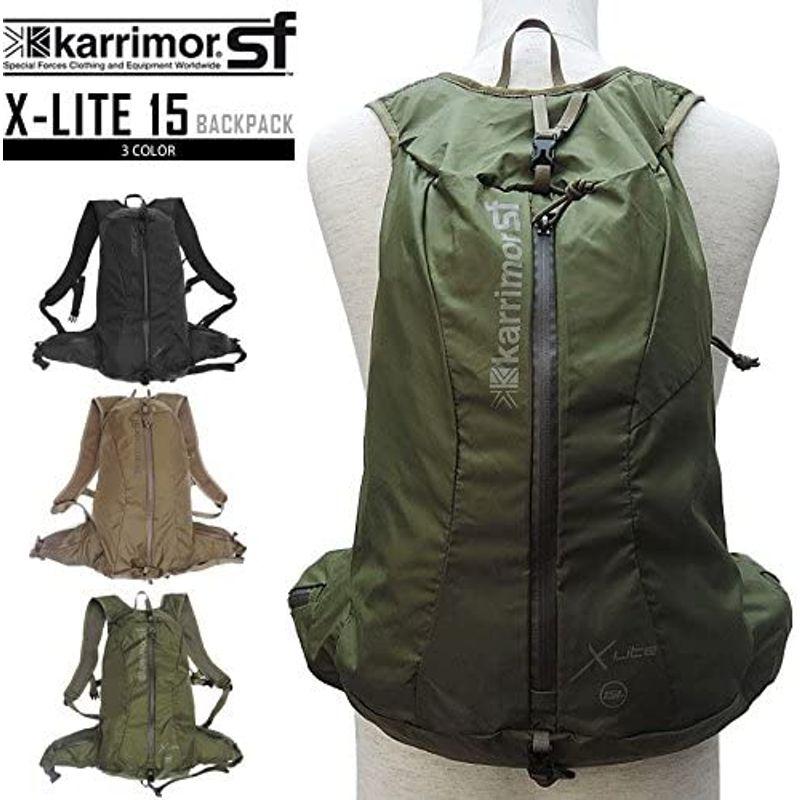 karrimor SF カリマー スペシャルフォース X-LITE 15 エックスライト 15 バックパック (OLIVE)｜lifeshop369｜03