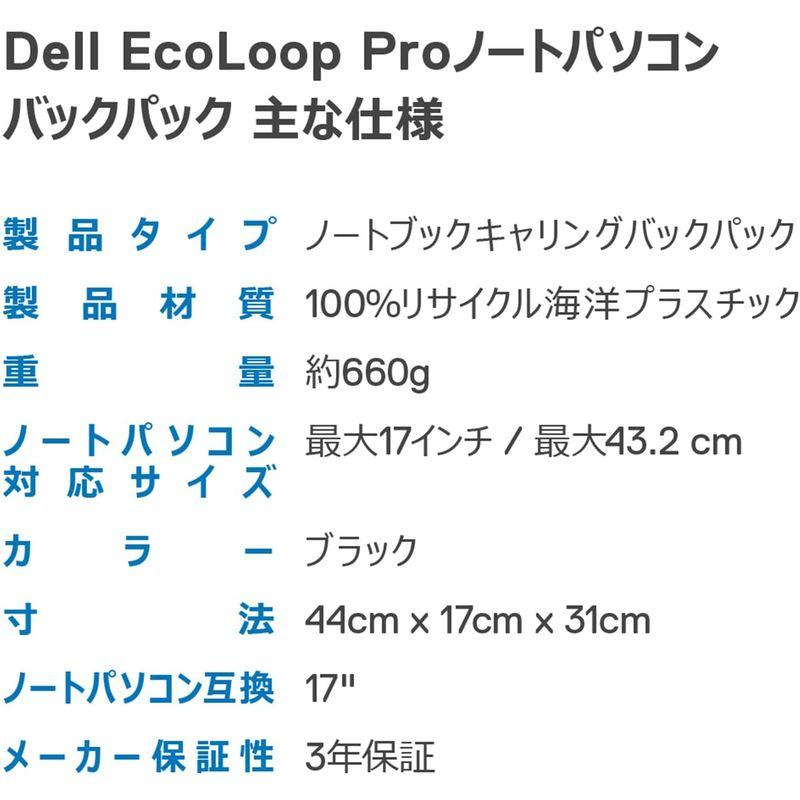 Dell EcoLoop Proノートパソコン バックパック CP5723｜lifeshop369｜02