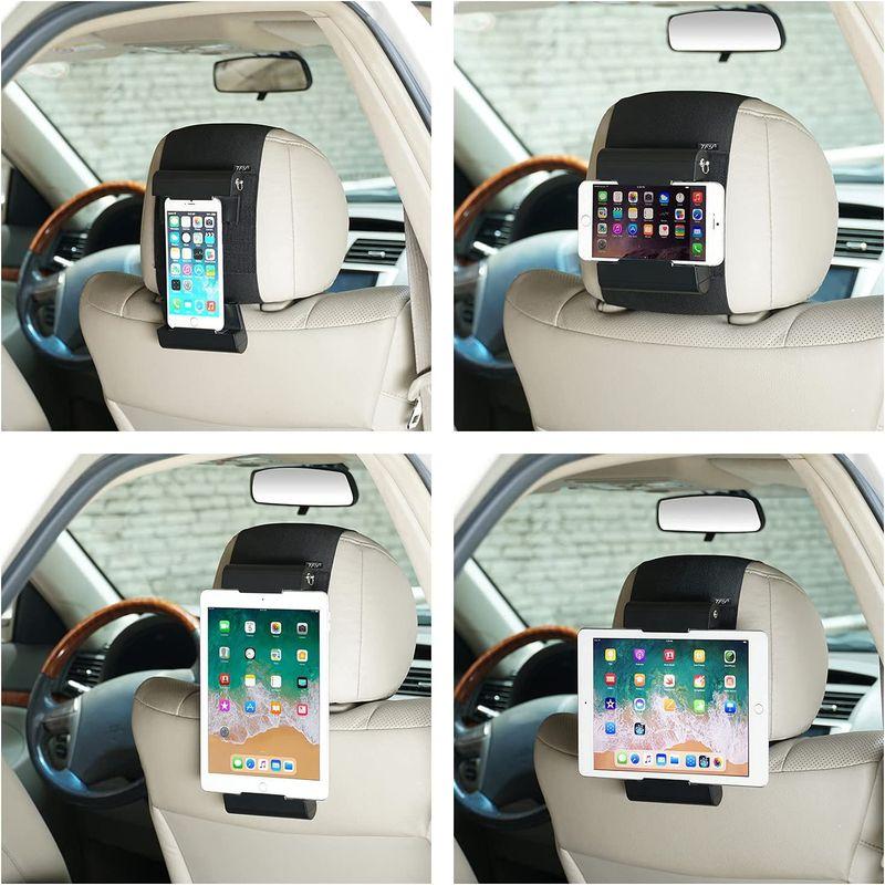 TFY 車用ヘッドレストマウント ユニバーサルタブレットホルダー iPad Pro Air Mini Galaxy Tab その他の4.5~｜lifeshop369｜03
