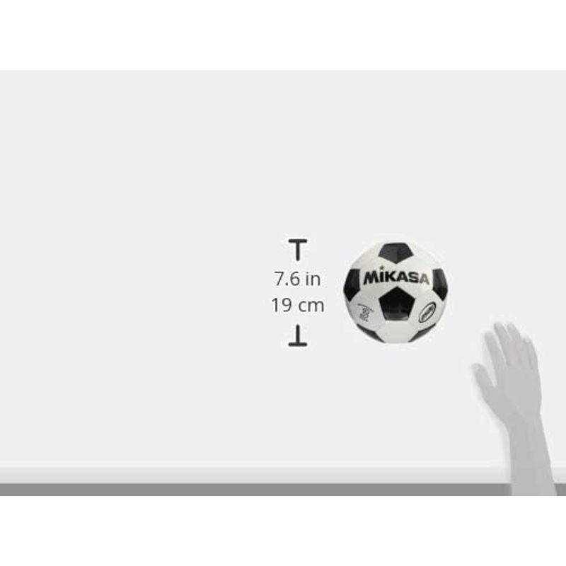 ミカサ(MIKASA) ジュニア サッカーボール 3号 (小学生用) 約250g ホワイト/ブラック 縫いボール SVC303-WBK 推奨｜lifeshop369｜05