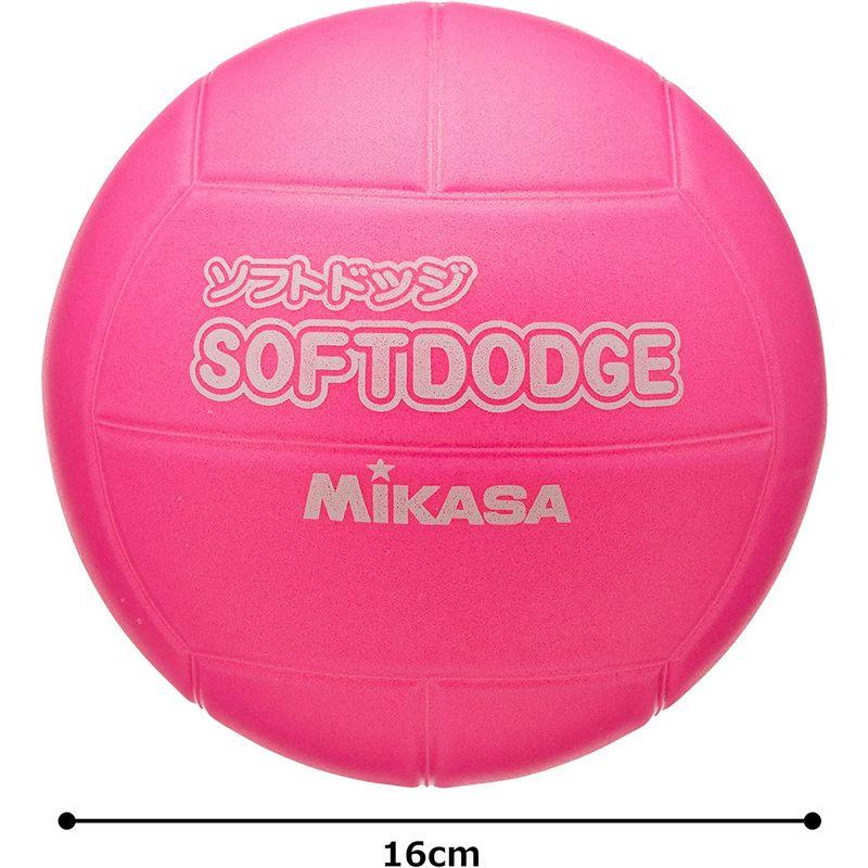 ミカサ(MIKASA) ソフトドッジボール 60? (幼児~小学生向け) 200g ピンク LD‐P｜lifeshop369｜04
