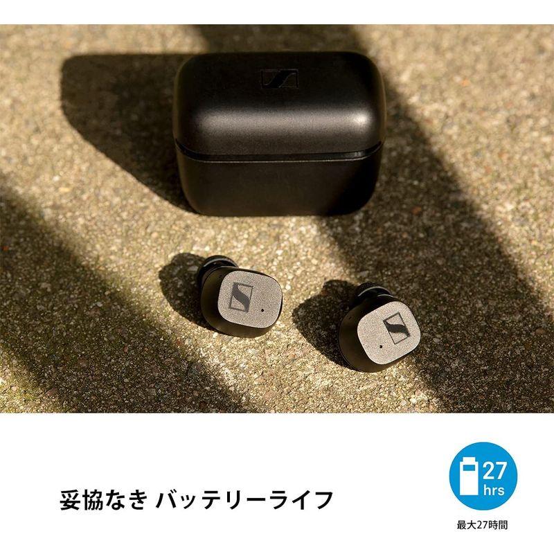 Sennheiser ゼンハイザー Bluetooth 完全ワイヤレスイヤホン CX True Wireless BLACK, ドイツ本社開｜lifeshop369｜04