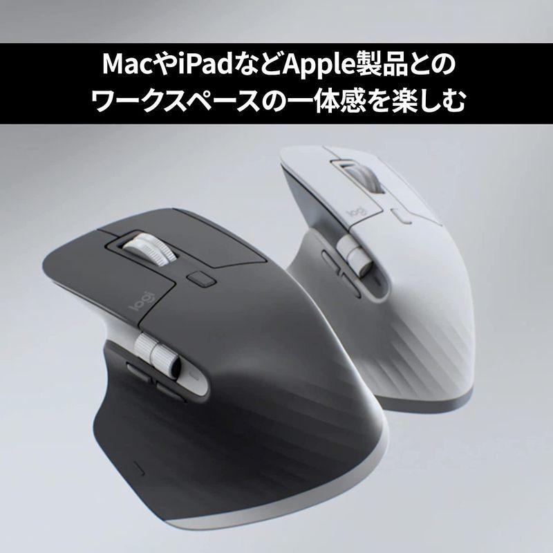 Logicool MX MASTER 3S for Mac パフォーマンス ワイヤレス マウス 静音 MX2300MPG Logi Bolt｜lifeshop369｜06