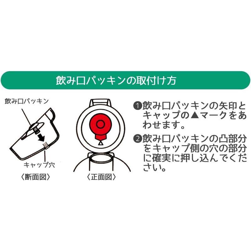 スケーター 水筒 480ml ベル 23 子供用 女の子 抗菌 プラスチック製 日本製 PSB5SANAG-A｜lifeshop369｜08