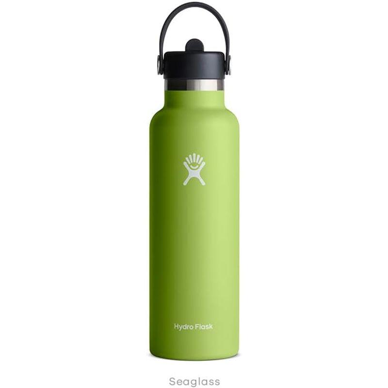 ハイドロフラスク(Hydro Flask) ハイドレーション 21oz 621mL スタンダードマウス フレックスストロー シーグラス｜lifeshop369｜02