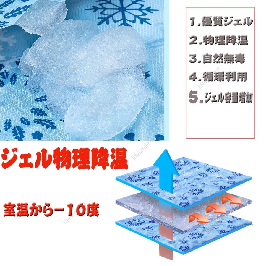 冷感クッション 夏 冷却マット 接触冷感 ひんやりクッション 車内
