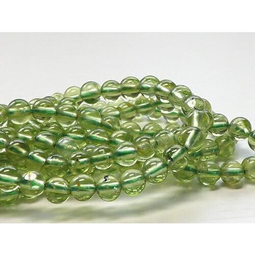 ペリドットAAA ラウンド4mm 1連売り : 天然石卸問屋lifestone