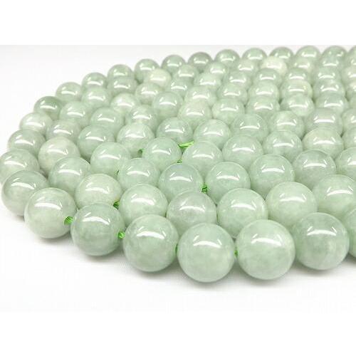 翡翠（ひすい）AAA ラウンド12mm 1連売り : 天然石卸問屋lifestone