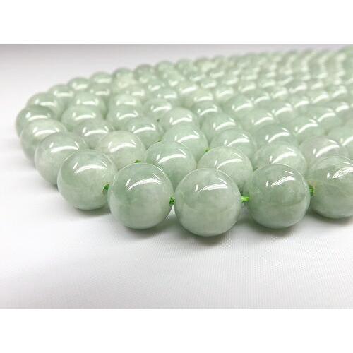 翡翠（ひすい）AAA ラウンド12mm 1連売り : 天然石卸問屋lifestone