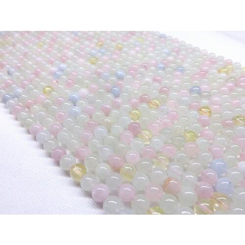 天然石 ミックスベリル 6mm 1連 : 天然石卸問屋lifestone - 通販 