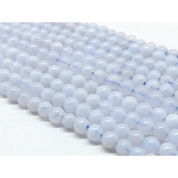 ブルーレース ラウンド2mm 1連売り : 10003597 : 天然石卸問屋 