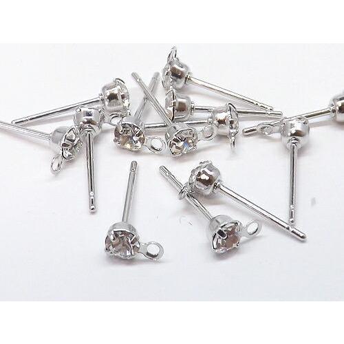 片耳用ピアス ストーンデザイン 防弾少年団(BTS) - ストーン軟骨ピアス風マグネットピアス 片耳