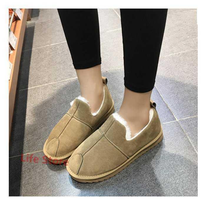 靴 レディース ヒール シューズ 裏ボア もこもこ フラットシューズ 冬 オシャレ 最大75 オフ