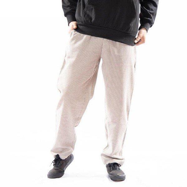 テーパードパンツイージーパンツメンズワイドパンツコーデチェック白ロング12分丈綿麻コットンリネンボトムス Lifsty Iw1rhj6xbr 生活館21 通販 Yahoo ショッピング