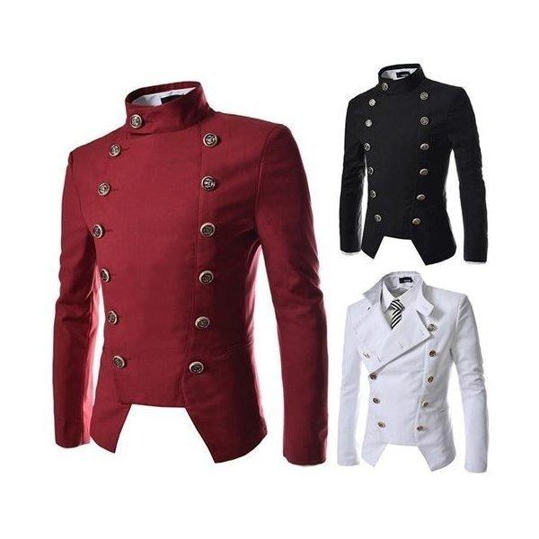 新しい コート アウター メンズジャケット ナポレオンジャケット テーラードジャケット メンズジャケット ナポレオンジャケットテーラードジャケット紳士服 ミニ丈 カジュアル 学院風 Www Threeriversofs Com
