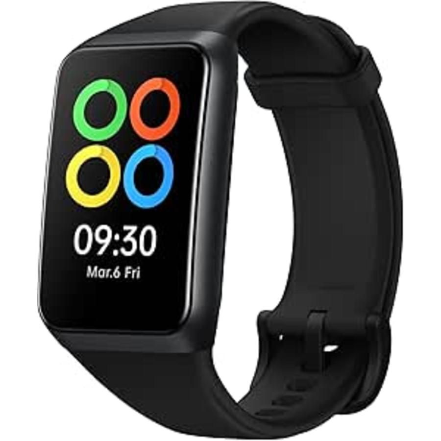 OPPO Band 2 マットブラック スマートウォッチ 1.57インチ 有機EL 大型 