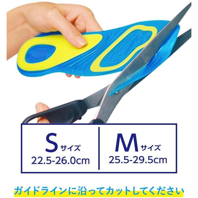 ドクターショール インソール 衝撃吸収 中敷き 消臭 ジェルアクティブ アクティブプラス スポーツ用 全２サイズ | ドクターショール | 08