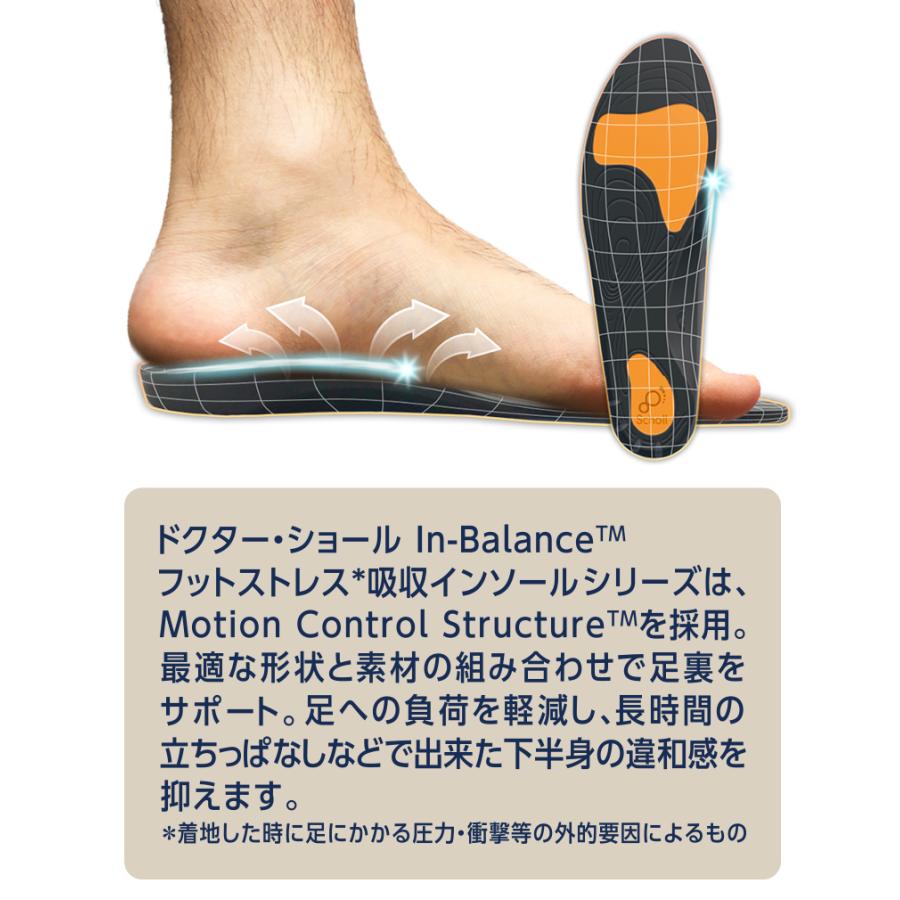 ドクターショール インバランス In-Balance フットストレス吸収インソール 腰 全3サイズ | ドクターショール | 06
