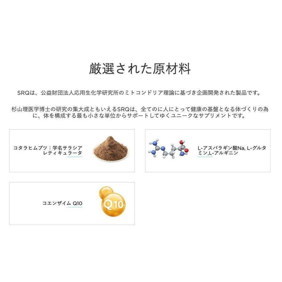 ゼンノア SRQ 60カプセル アミノ酸含有食品 コエンザイムq10 賞味期限