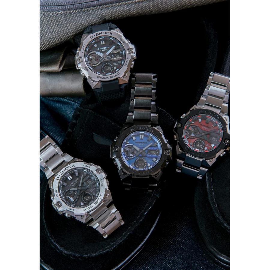 [カシオ] 腕時計 ジーショック G-STEEL スマートフォン リンク カーボンコアガード構造 GST-B400BD-1A2JF メンズ グレー CASIO（カシオ） 腕時計 ジーショック G-STEEL スマートフォン リンク