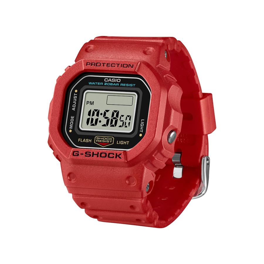 G-SHOCK CASIO カシオ nano DWN-5600-4JR メンズ レッド : ライフ
