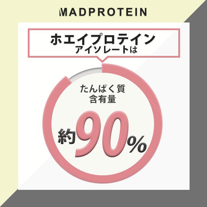 ホエイプロテイン アイソレート グラスフェッド 5kg ノンフレーバー  国内加工 マッドプロテイン｜lifestyle-007｜05