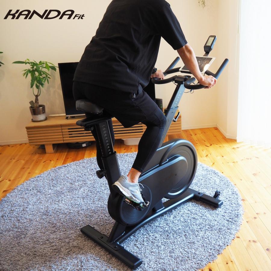 KANDA Fit AEROWIRE スピンバイク フィットネス 最新式コンピュータ 
