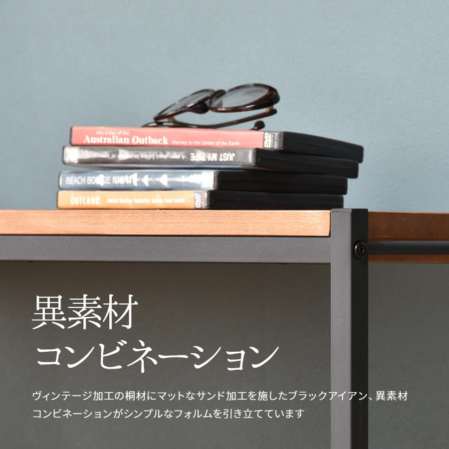 ラック 棚 木製 おしゃれ 収納 4段 北欧 シェルフ 幅60 アンティーク調 本棚 収納ラック オープンラック ANTE 新生活 転倒防止 地震対策｜lifestyle-funfun｜10