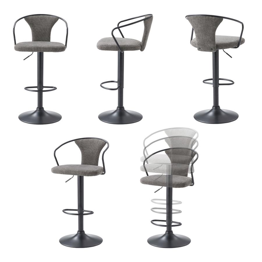 カウンターチェア おしゃれ 1脚 回転式 回るひじ掛け バーチェア