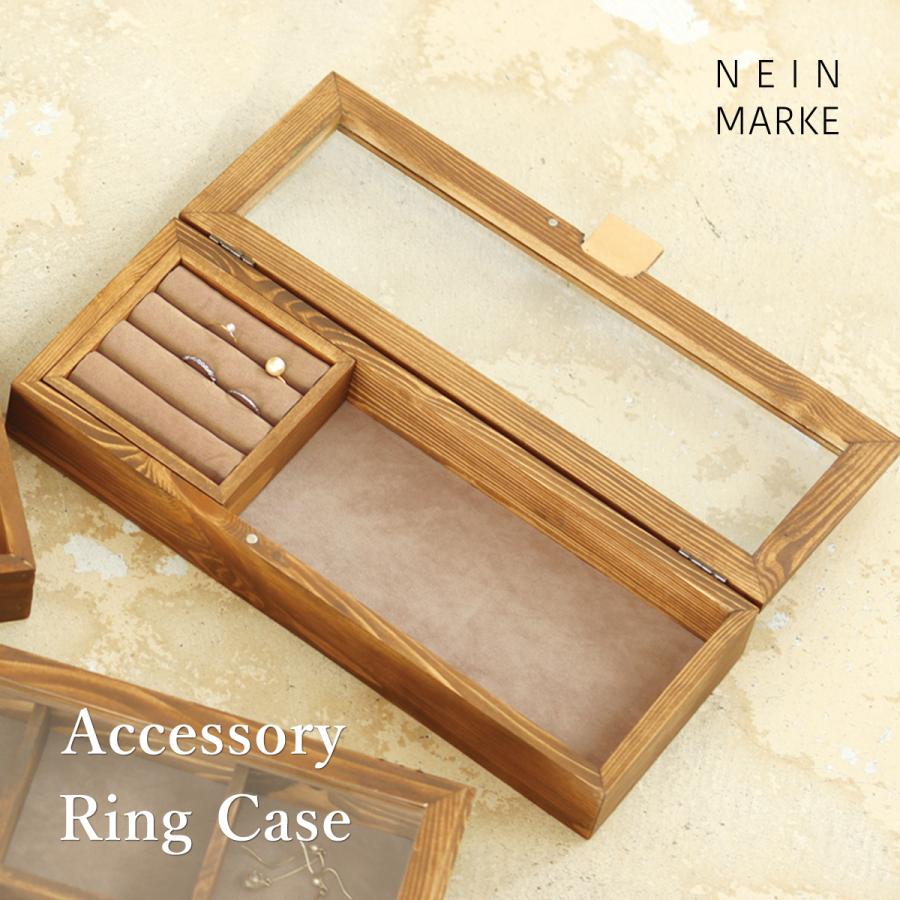 Creer ナインマーケ パイン アクセサリーリングケース ジュエリー