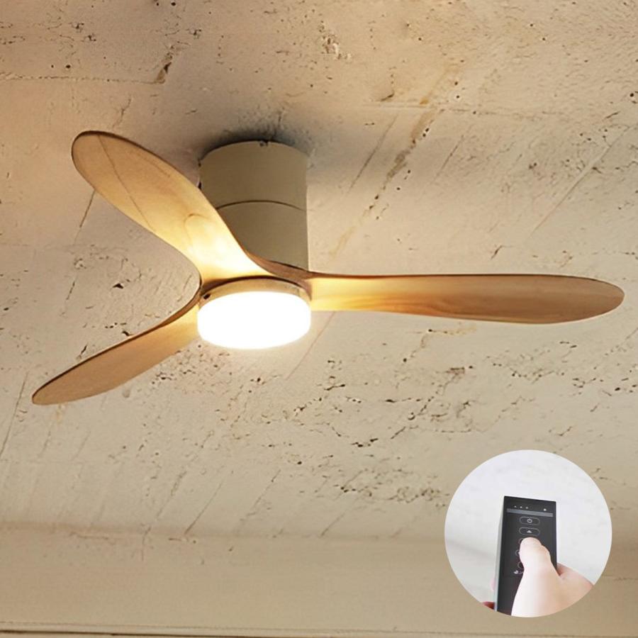 JAVALO ELF シーリングファンライト LED リモコン式 6畳 JAVALO ELF シーリングファンライト LED リモコン式 6畳