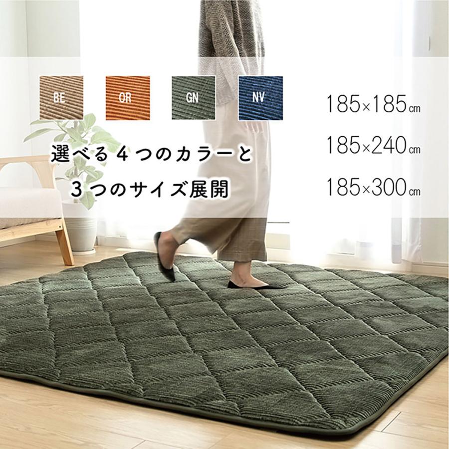 新品☆185×240cm厚み3cm♪防音◎触り心地◎極厚ラグ〇B130 イケヒコ ラグ ラグマット カーペット 185×240cm 極厚 厚さ 3cm
