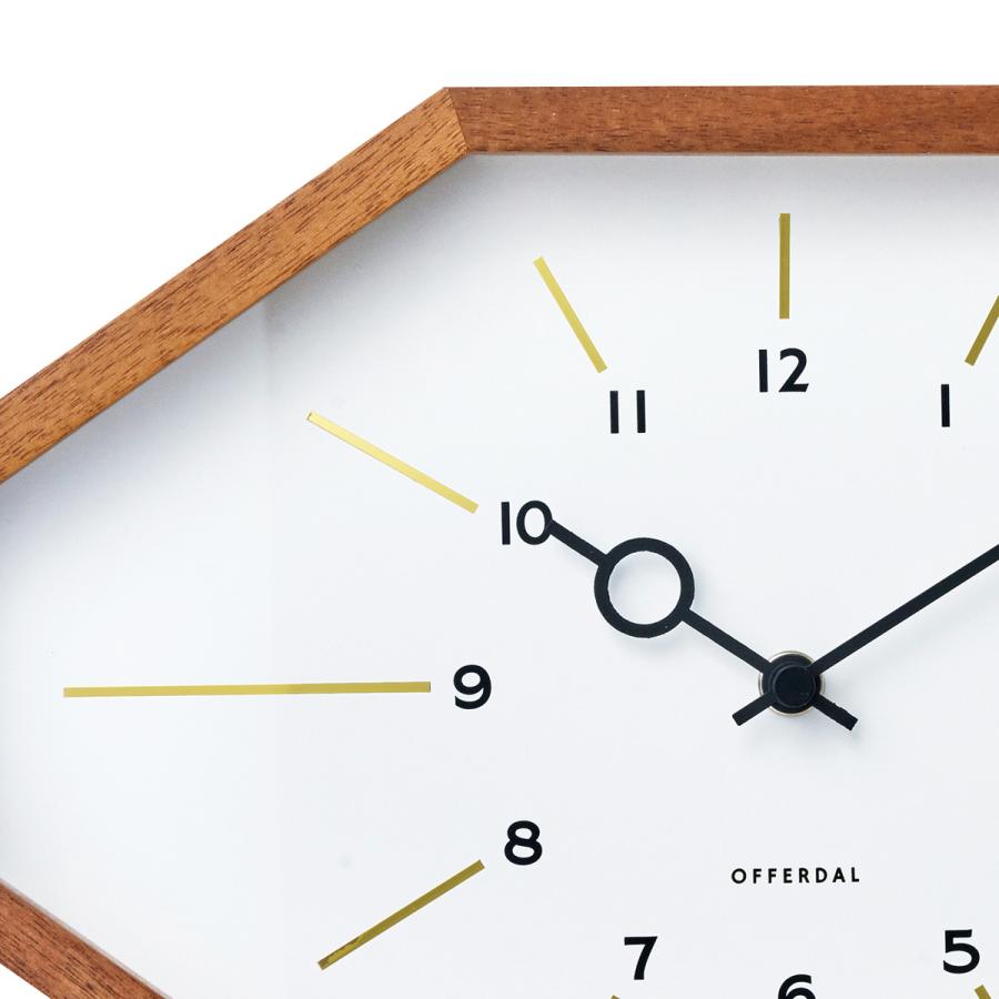 INTERFORM（インターフォルム） 壁掛け時計 電波 おしゃれ 電波時計