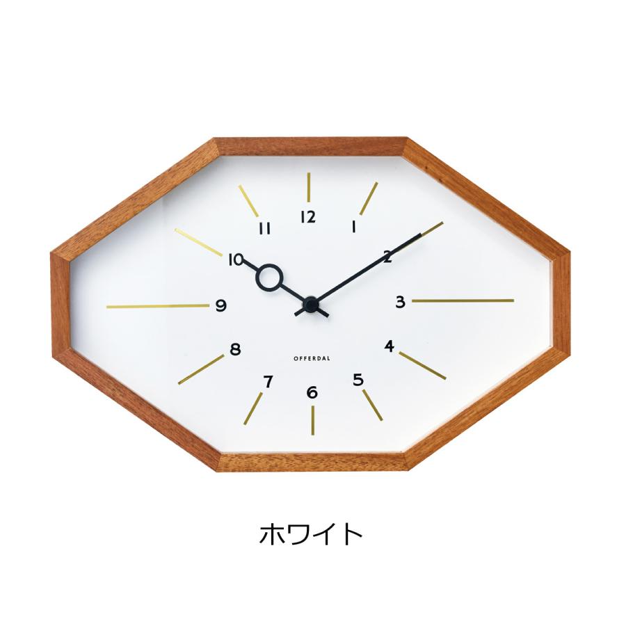 INTERFORM（インターフォルム） 壁掛け時計 電波 おしゃれ 電波時計