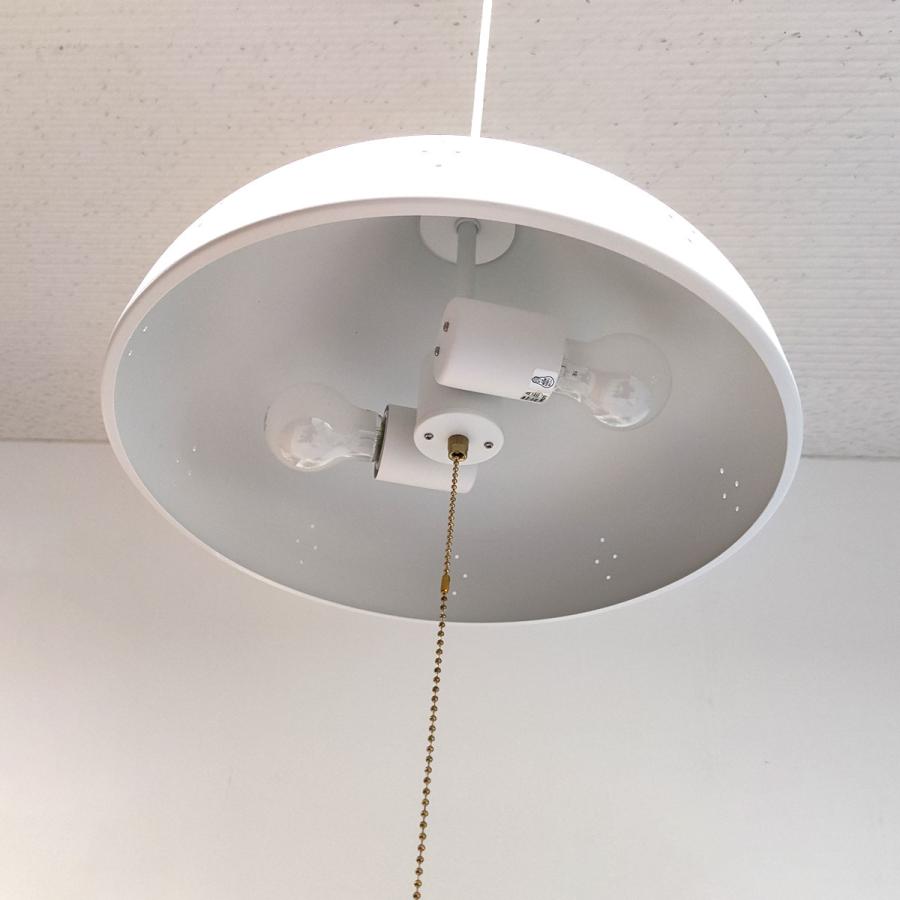 INTERFORM ペンダントライト おしゃれ 2灯 白熱球付き LED対応