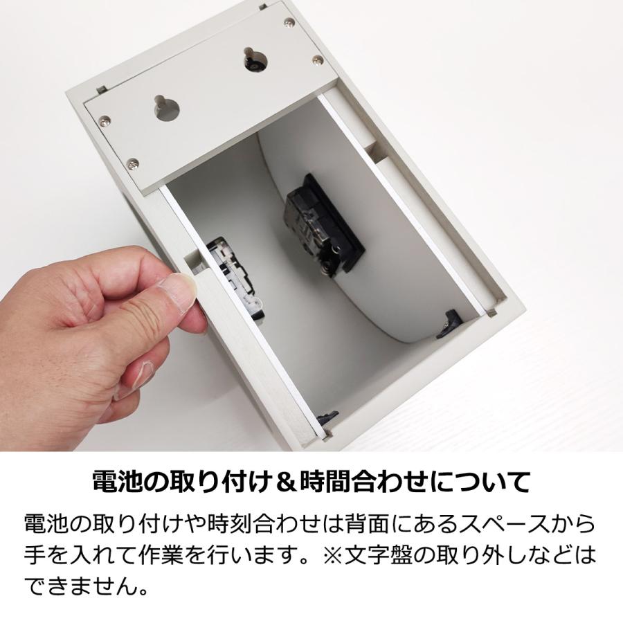 壁掛け時計　ブレーキ型 希少(プロジェクトμモデル) 木製壁掛け時計 歯車 ウォールクロック 壁時計 時計008 | セミ