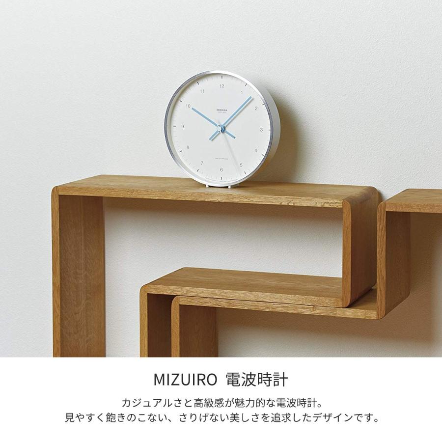 Lemnos 電波時計 温湿度計付 壁掛け時計 北欧 ミッドセンチュリー Lemnos（レムノス） 壁掛け時計 電波 おしゃれ 電波時計 時計 壁掛け