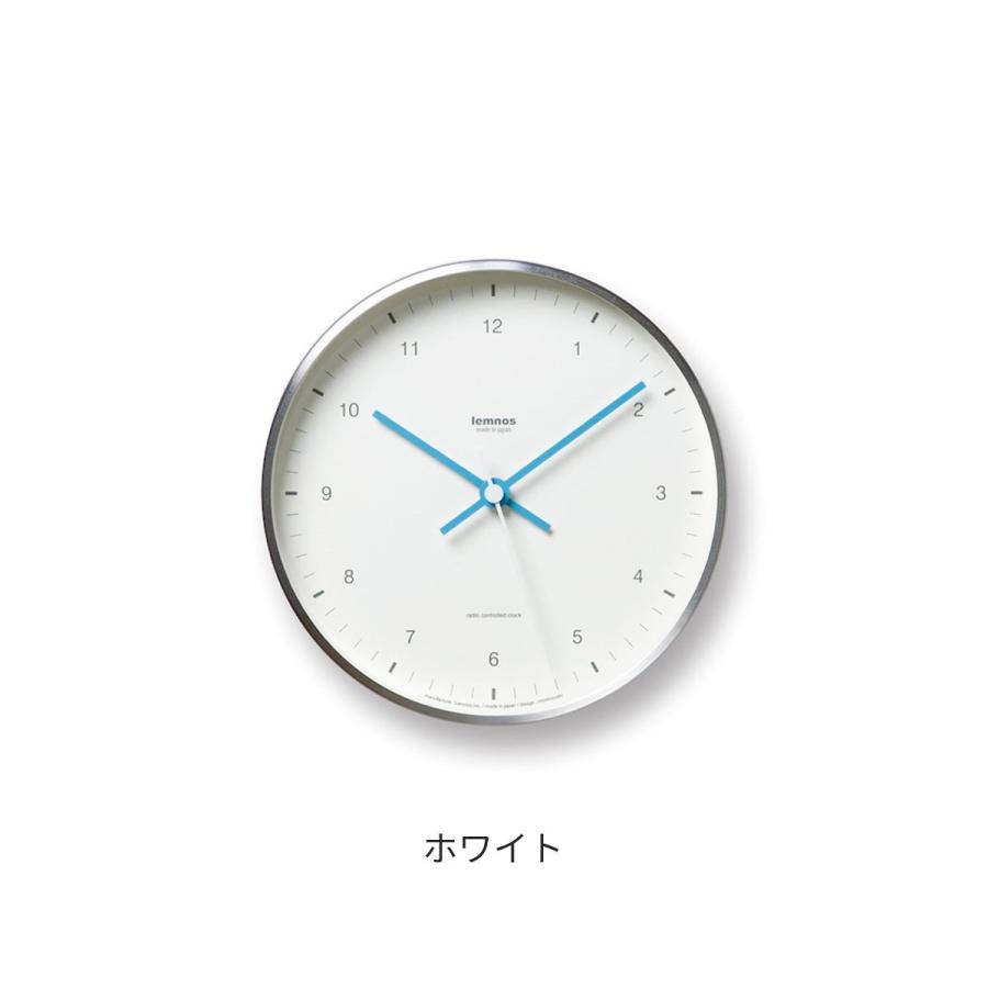 【新品・未使用】【Lemnos】MIZUIRO 電波時計 ホワイト Amazon.co.jp: レムノス 掛け置き アナログ 電波時計 ミズイロ