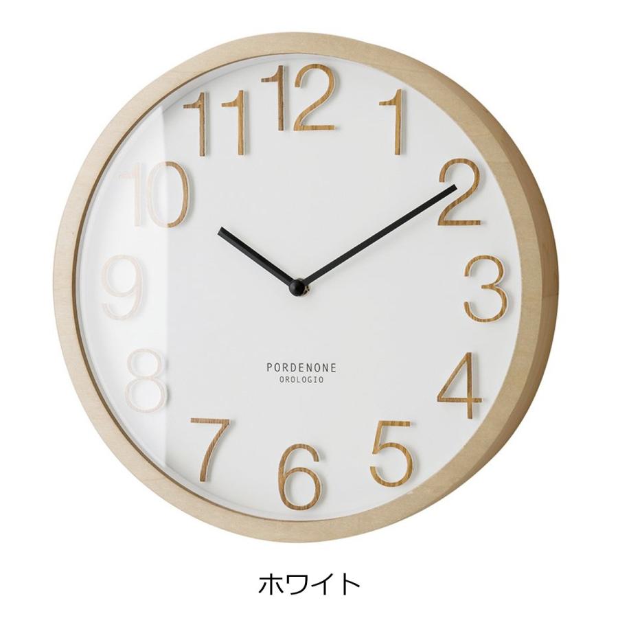 INTERFORM（インターフォルム） 壁掛け時計 電波 おしゃれ 電波時計