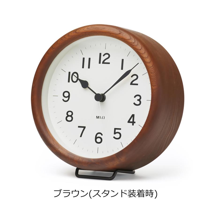 Lemnos（レムノス） 置き時計 壁掛け時計 おしゃれ 時計 壁掛け 北欧