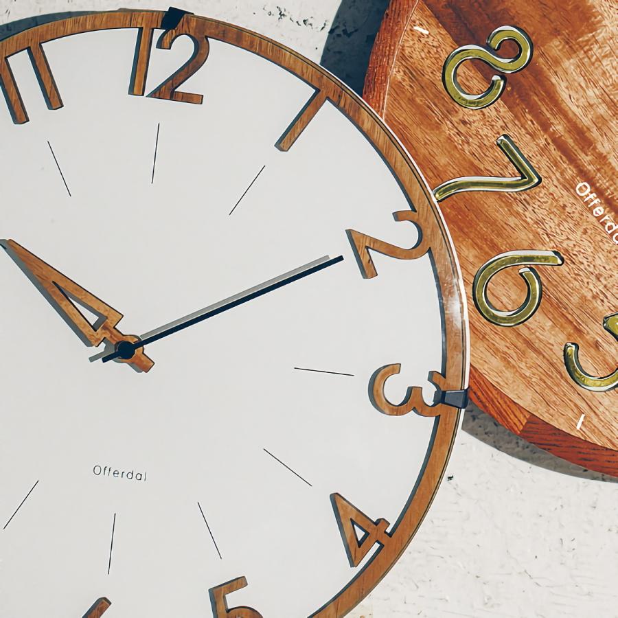 INTERFORM（インターフォルム） 壁掛け時計 電波 おしゃれ 電波時計