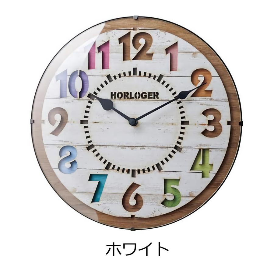 インターフォルム(INTERFORM INC.) 電波掛け時計 FORLI - フォルリ - WH ホ(中古品) INTERFORM（インターフォルム） 壁掛け時計 電波 おしゃれ 電波時計