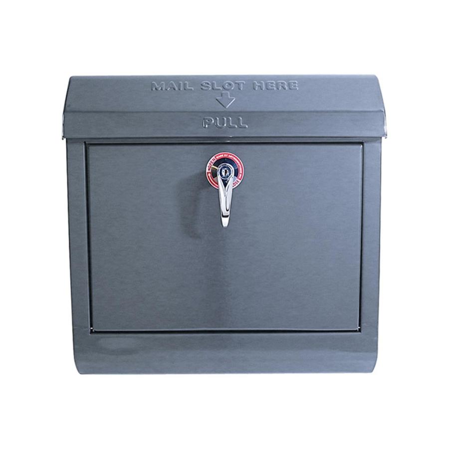 メールボックス　郵便ポスト　アメリカン　グレー 郵便ポスト ポスト 郵便受け おしゃれ アメリカン インダストリアル