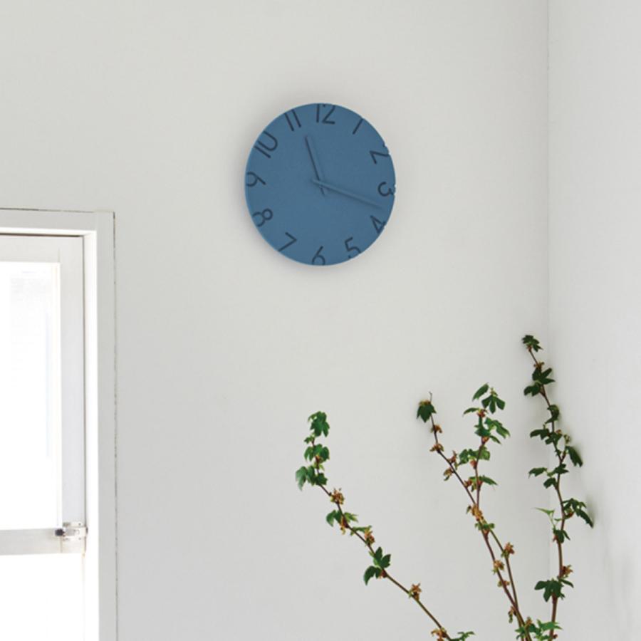 カーヴド カラード 壁掛け時計 レムノス 楽天市場】マラソン開催中 レムノス 【 CARVED COLORED カーヴド