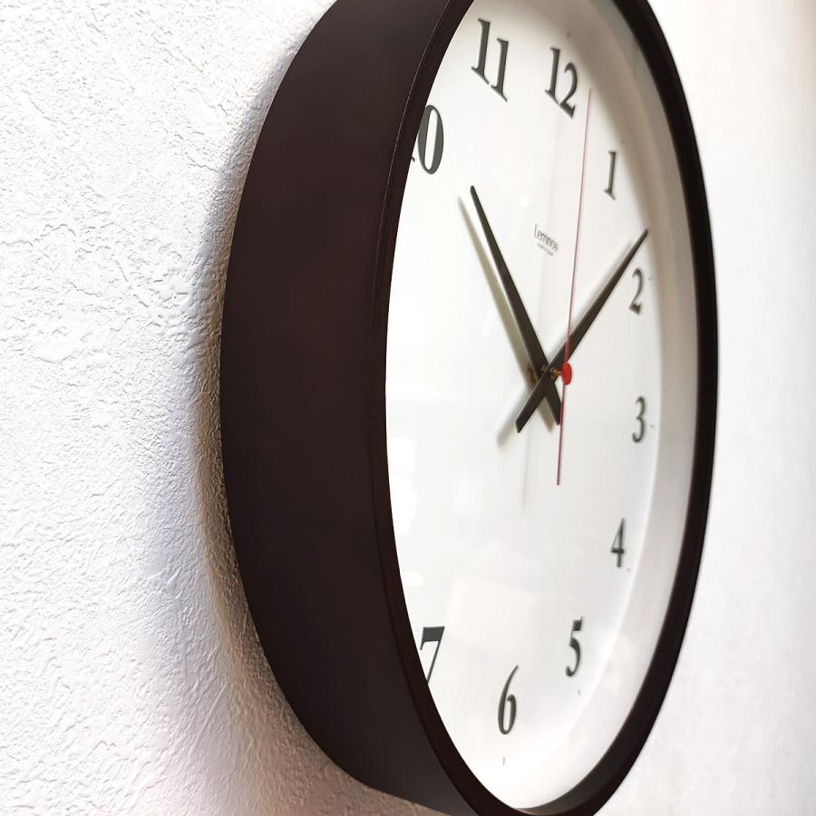 Lemnos（レムノス） 掛け時計 電波時計 おしゃれ 壁掛け時計 時計 電波